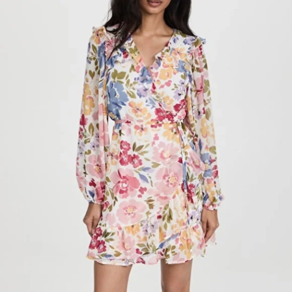 En Saison | Dresses | Constantia Mini Dress In Floral Print | Poshmark